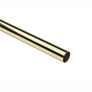 24 (610mm) Solid Brass Tubing - 1-1/2 (38mm) Diameter
