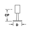 342 - Flush Center Post