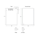 80-A1-P - 1/2" Clear Acrylic Panels