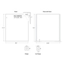 80-A1-P - 1/2" Clear Acrylic Panels