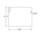 80-A2-P - 1/2" Frosted Acrylic Panels