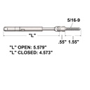 CA-WST - Swageless Stair Tensioner Fittings for Wood