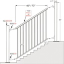 3642S - Stair Picket Rail Panels