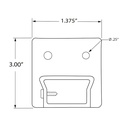 9000EB - Post End Brackets - Level