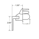 9000HSB - Post Horizontal Swivel Brackets