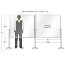 QGP1005 - Queue Guard Germ Shield Panel