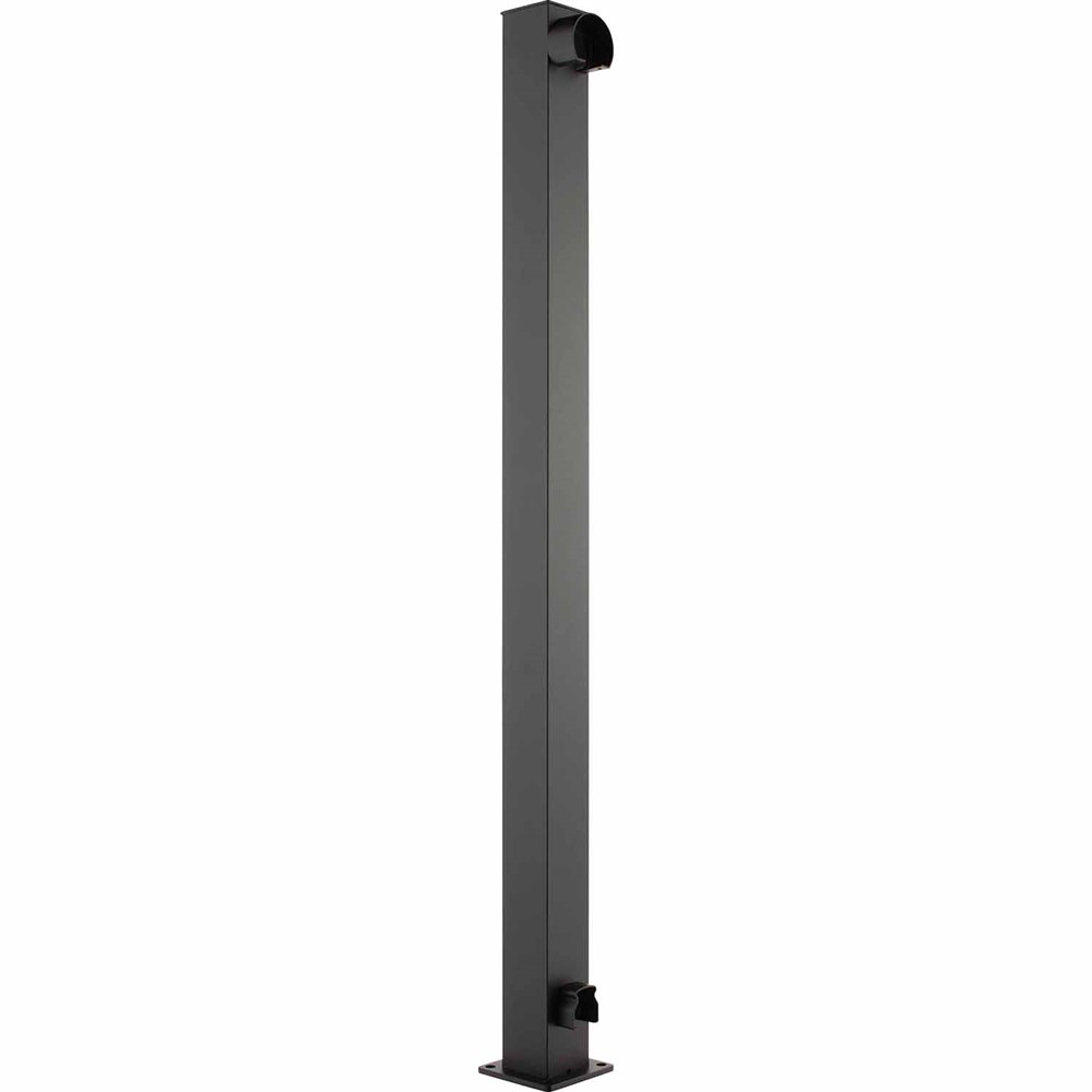 GS635/42/F - Floor Mount 42" Post for Glass Railing