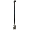 C483/42/F - Prefabricated Floor Mount Post, 42"H, for 1/8" or 3/16" Cable