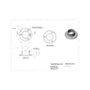 510 - Wall Flange for Round Tubing