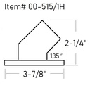 515-535 - 45 Degree Angle Flange