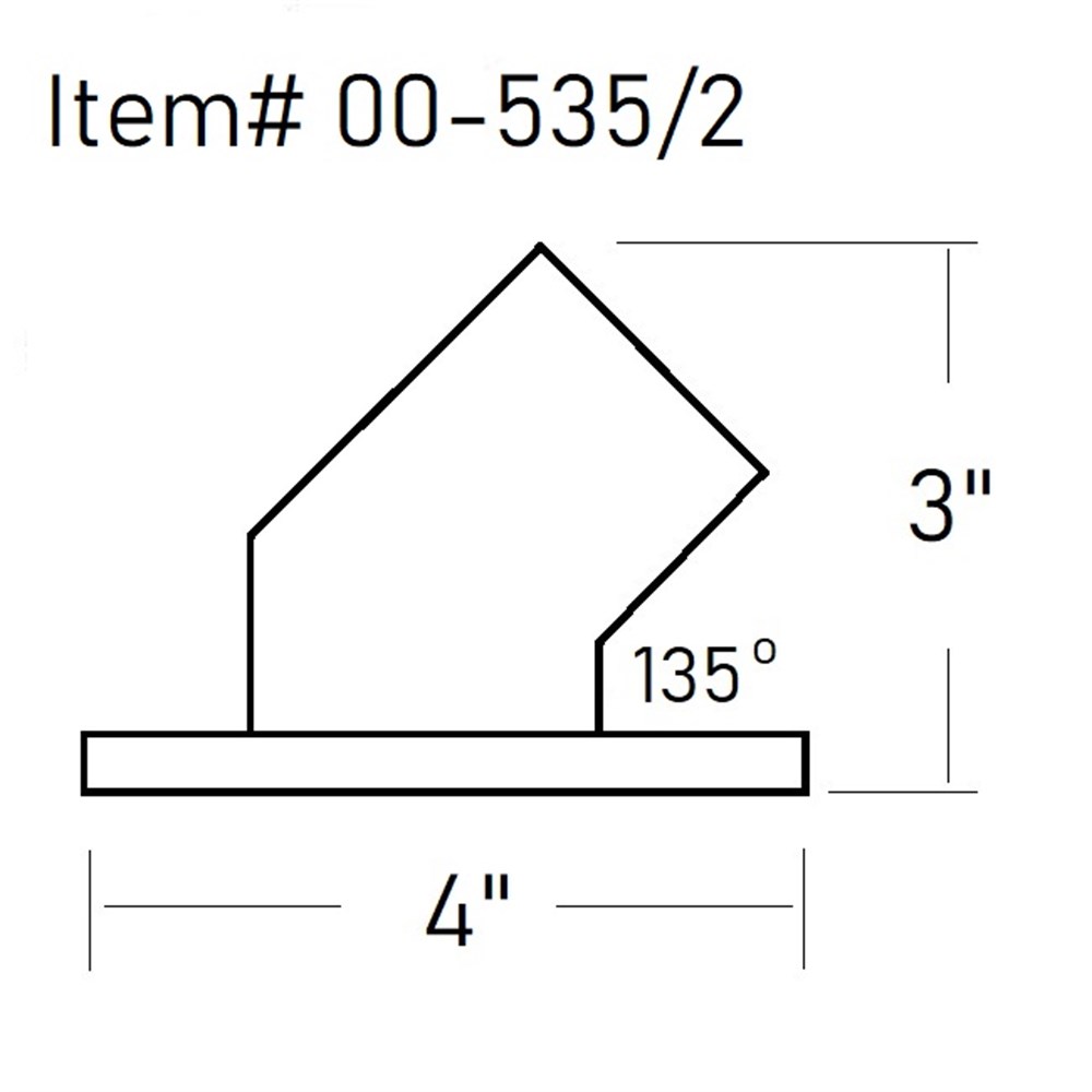 515-535 - 45 Degree Angle Flange