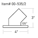 515-535 - 45 Degree Angle Flange