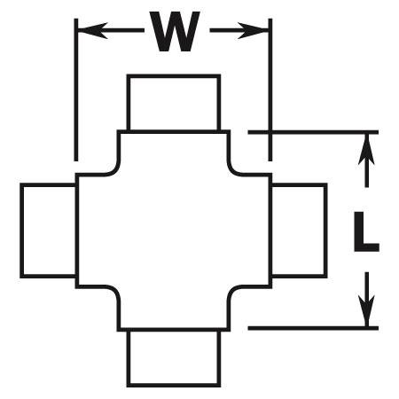 736 - Flush Cross