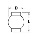 701 - Ball Parallel Outlet