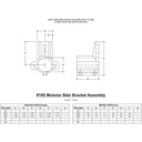 18S - Modular Stair Bracket Assembly