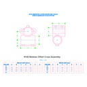 14S - Modular Offset Cross Assembly
