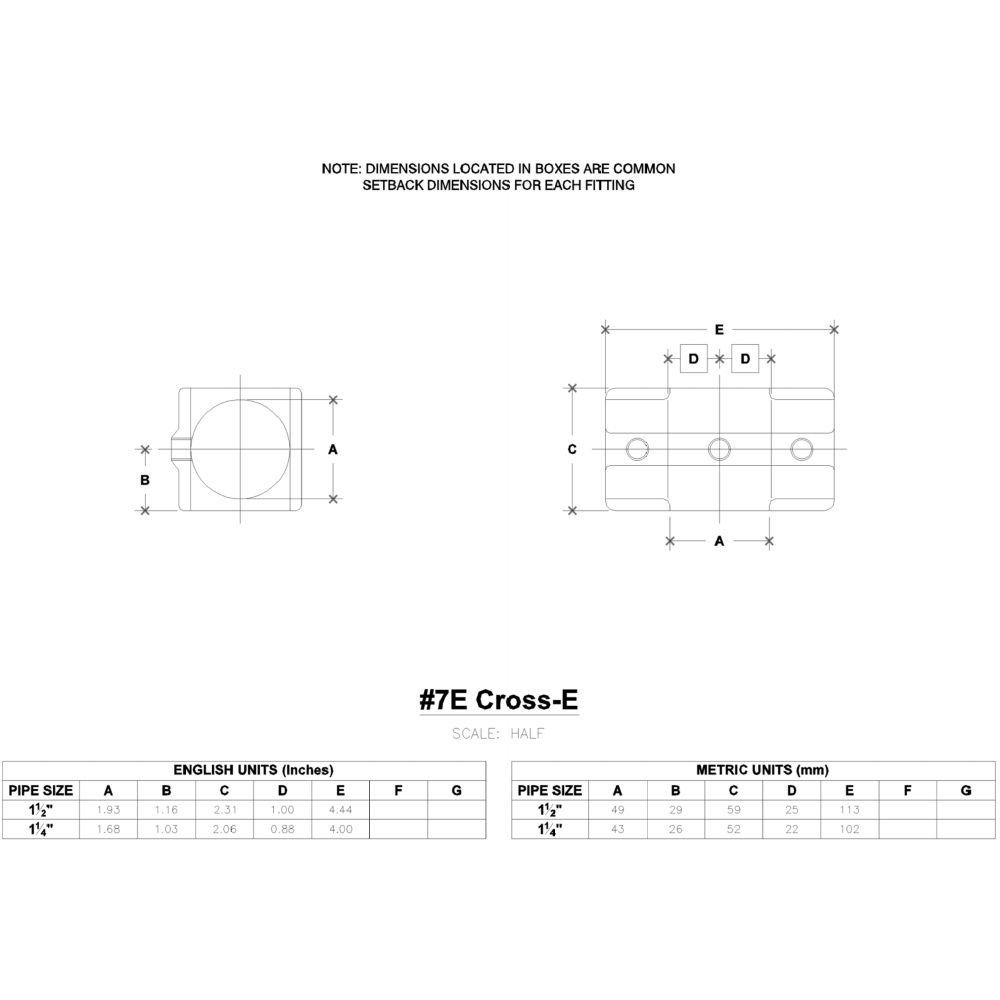 7E - Cross-E