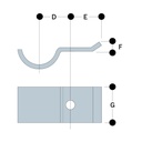 KK105 - Sheeting Clip Without Hardware