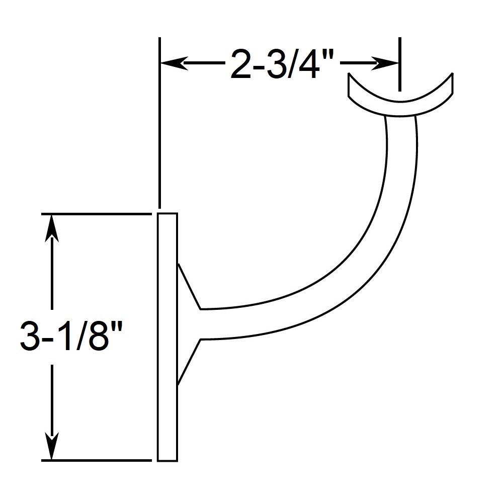 302 - Deluxe Handrail Bracket