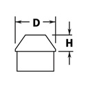 801 - Flush Angle Collar