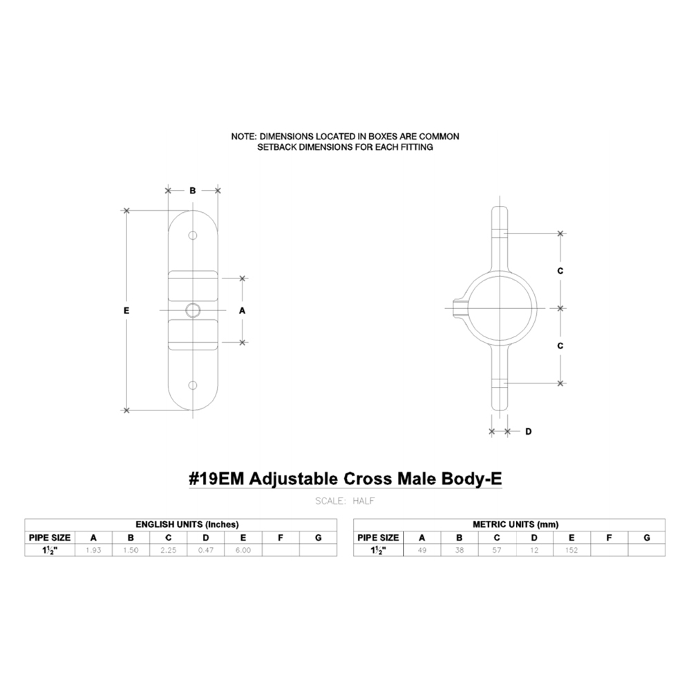 19EM - Adj. Cross Male Body-E