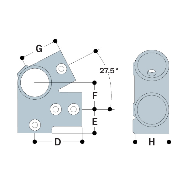 KK350 - Eave Fitting