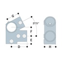 KK350 - Eave Fitting