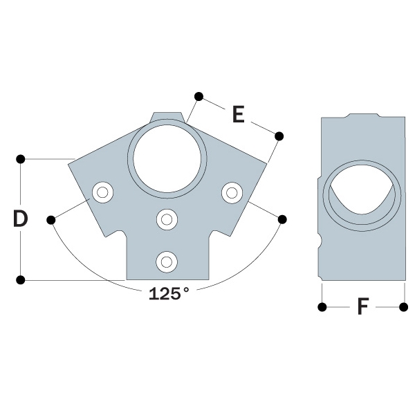 KK351 - Ridge Fitting