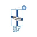 KK91 - PGR Two Socket Cross