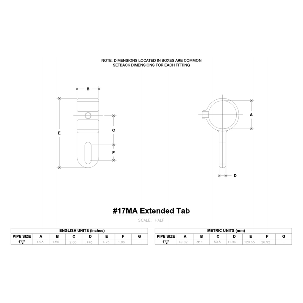 17MA - Extended Tab