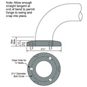 WAG-2055 - Snap-On Cover Flange