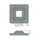 WAG-8041 - Flange With Four Countersunk Holes