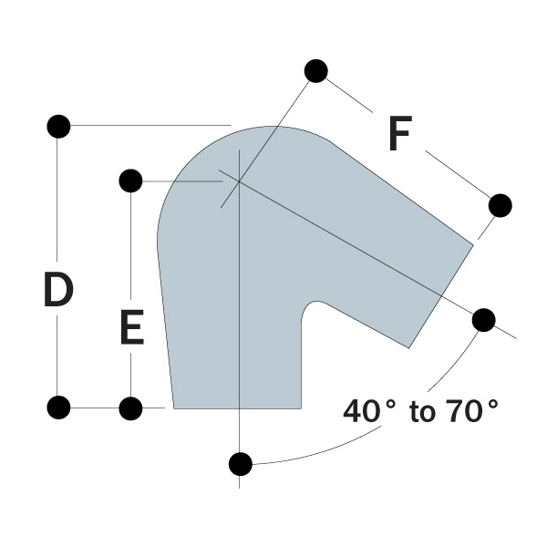 KK56 - Acute Angle Elbow