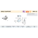 SG-SPH-15G - Shelf Support for SPH-1820