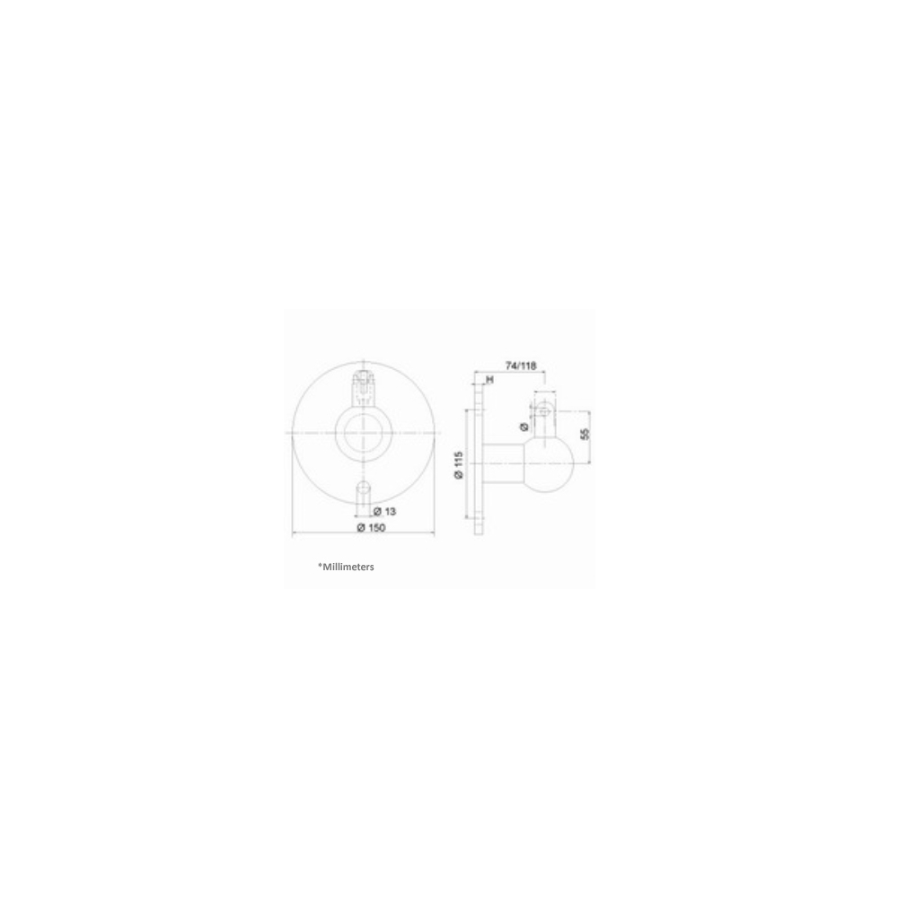 GC1204 - Lower Wall Mount Basic