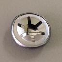 PULCOV - S/S Domed Push Cap for 6mm shaft