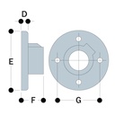 KK60 - Extra Heavy Flange