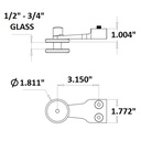 876E - Glass Spider Single