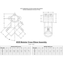 22S - Mod. Cross Elbow Assembly