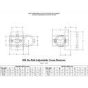 30 - Nu-Rail Adj. Cross