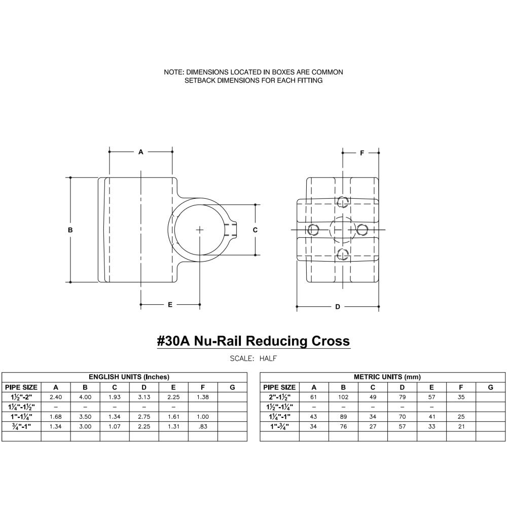 30A - Nu-Rail Modified Cross