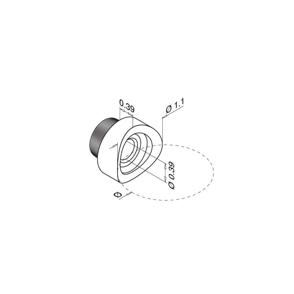 Spider Adapter for 1-1/2" Tubing in 304 Stainless Steel