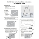 15 FT Standard 1/8" Cable Rail Kit Assembly for Wood Posts.