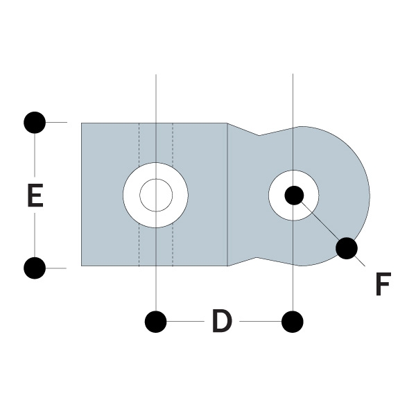 KKM52 - Male Corner Swivel Socket Member