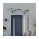 Glass Canopy Arc Bracket Kit (2 Brackets)