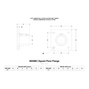 45SBC - Square Base Flange