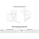 47AF - Angle Base Flange 55 DEG