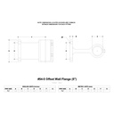 54-5 - 5" Offset Wall Flange