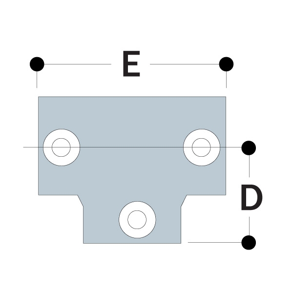 KK25 - Three Socket Tee