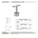 350 - Post-To-Handrail Bracket